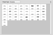 Watercolor Photoshop Brushes CC preview 2