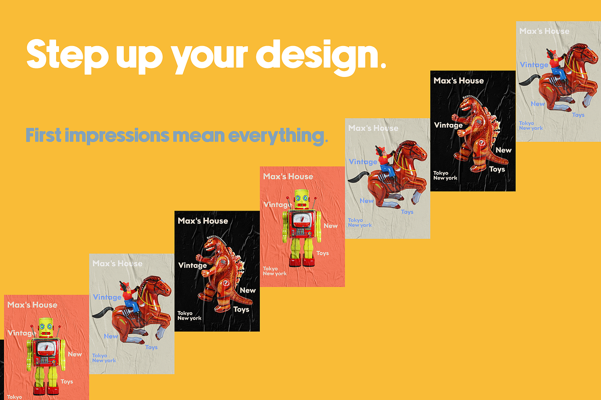 Urban Outdoor Poster Mockup Part Two, a Print Template by Harrison Bruhn x MockMe (Photo 6 of 6)