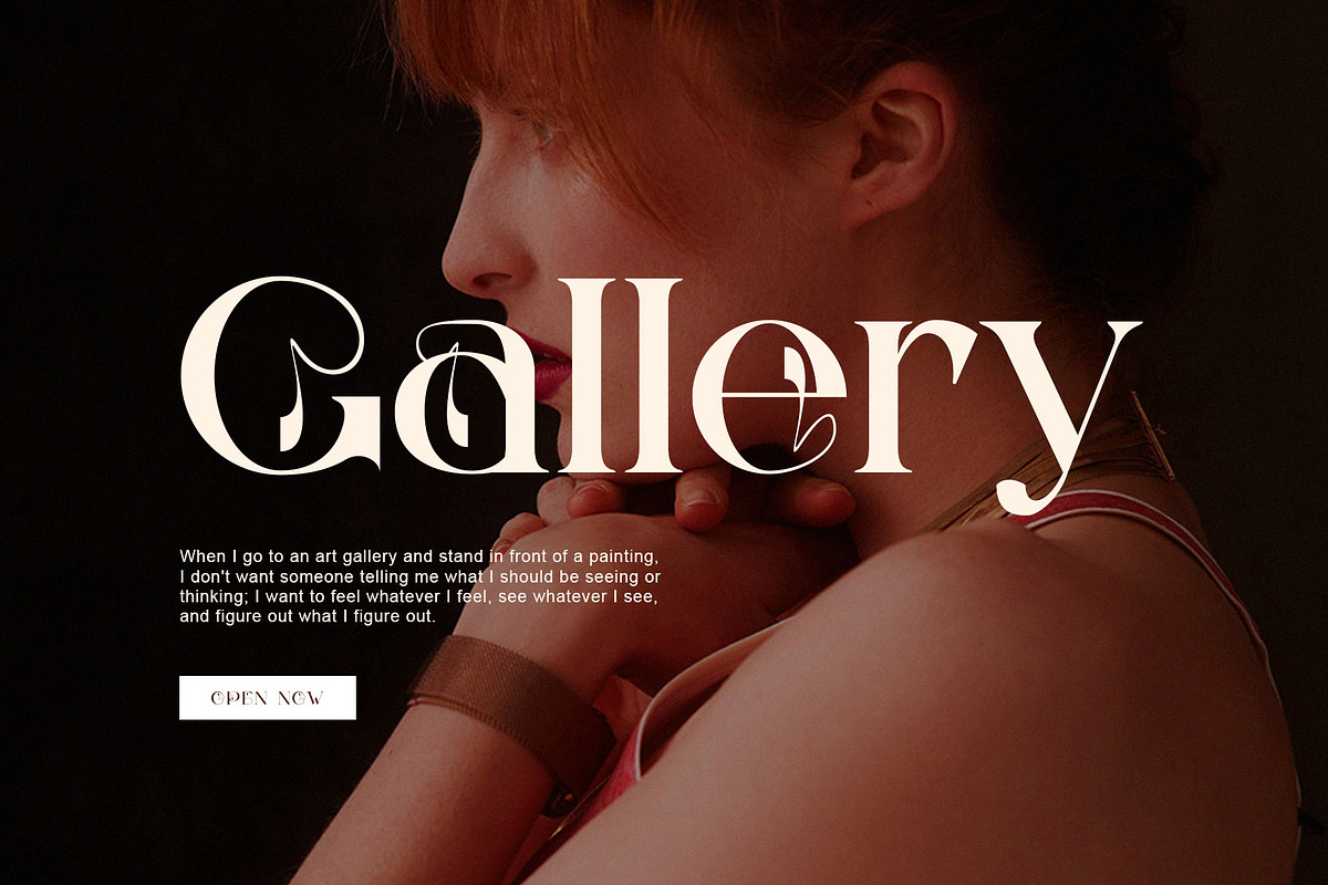 Bons Serif Typeface, a Serif Font by yaqublekker (Photo 2 of 9)