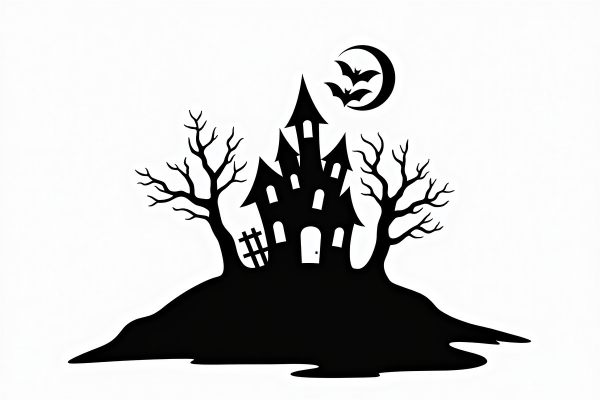 Spooky Haunted House Bundle, an Illustration by Designs_River (Photo 9 of 9)
