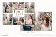 Christmas Card Template CC249, a Card Template by OtoStudio (Thumbnail 1 of 2)