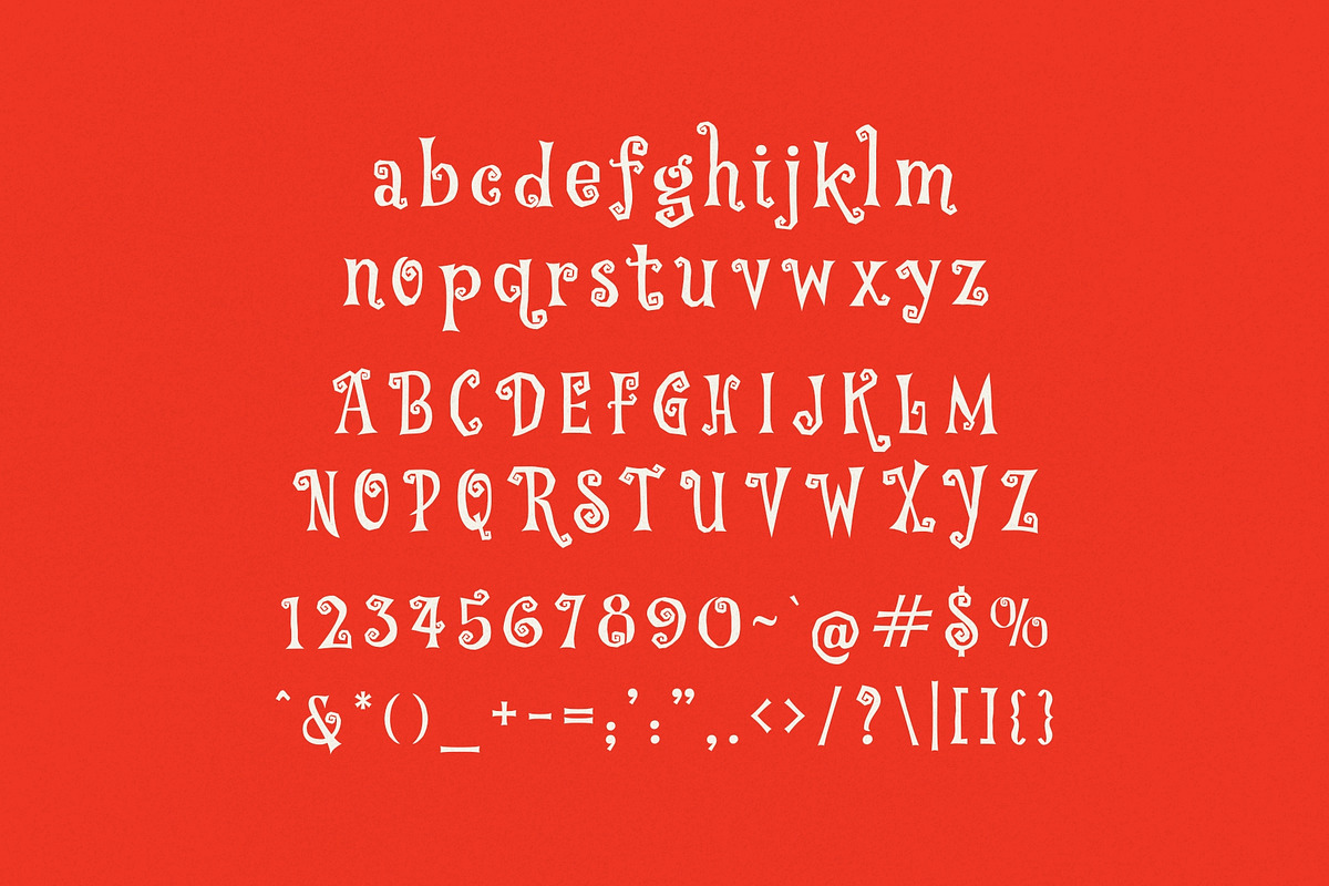Rest in Pizza - Spooky Typeface, a Serif Font by HipFonts (Photo 9 of 9)