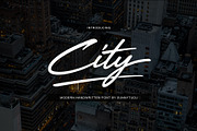 City Handwritten Font, a Script Font by sunnytudu (Thumbnail 1 of 6)