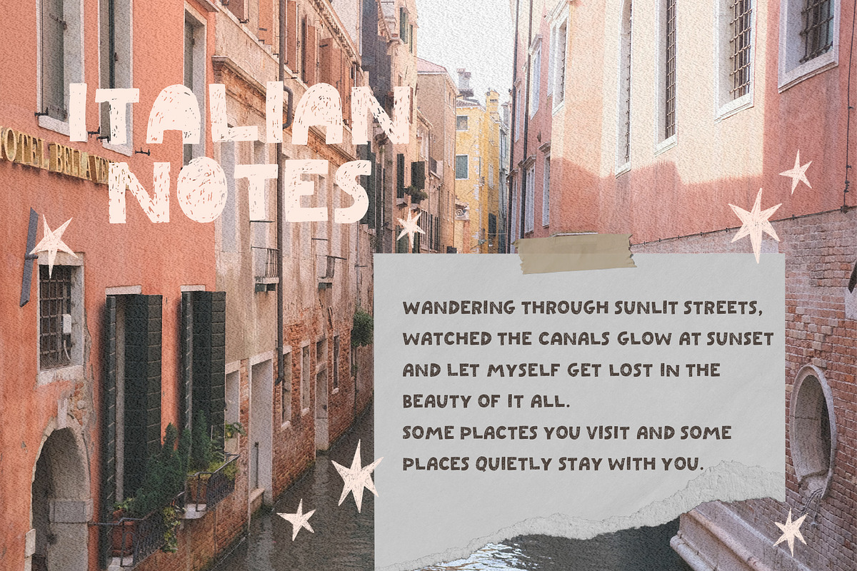 NEW DAY: CHUNKY PLAYFUL FONT TRIO, a Handwritten Font by Cute Atelier (Photo 8 of 13)