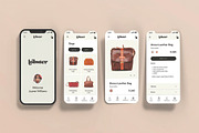 Smartphone Screen Mockup –Mobile App, an iPhone Mockup by DesignRushMarket (Thumbnail 3 of 12)
