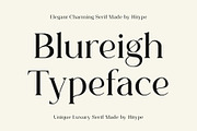 Blureigh Typeface - Hitype, a Serif Font by Hitype (Thumbnail 1 of 10)
