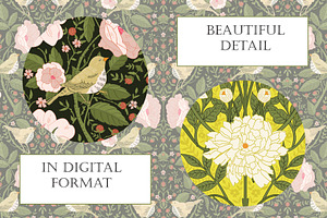 William Morris Style Patterns