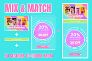 Colorful Email Templates, an Email Template by SunshineStudioBoutique (Thumbnail 4 of 9)