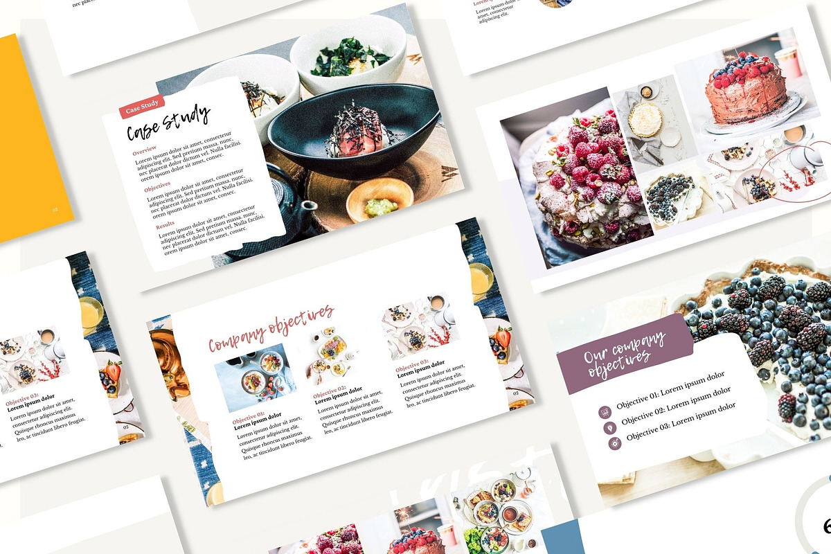 Food Webinar, Course, Presentation, a Presentation Template by Cultive Creative (Photo 2 of 11)