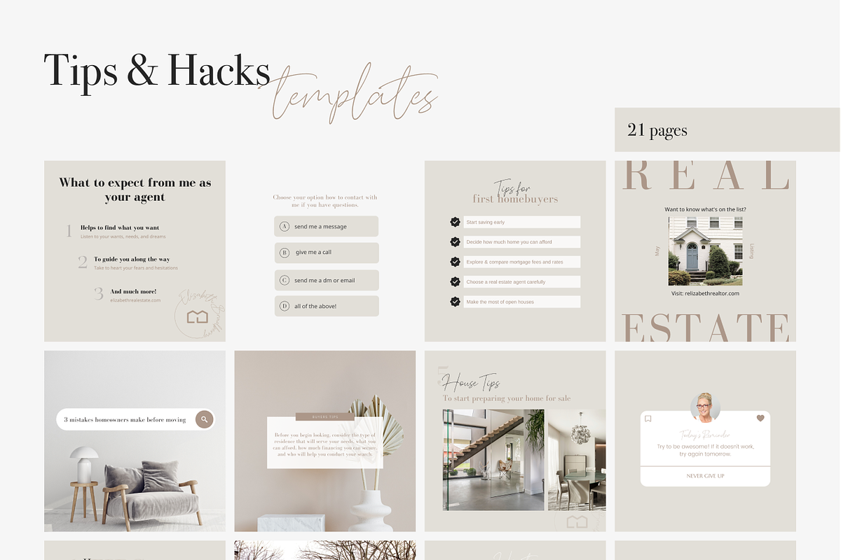 Ultimate Real Estate Instagram Pack, a Social Media Template by Estatik Designs (Photo 12 of 17)