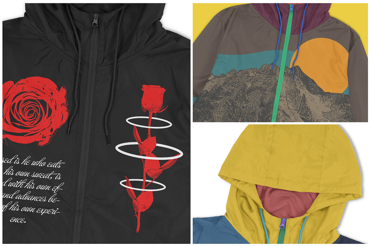 Windbreaker Zipper - Mockup, a Hoody Mockup by DaldSgh (Photo 12 of 13)