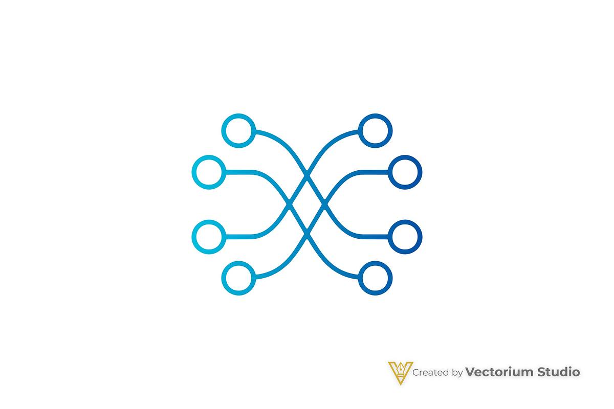 Network Nodes Logo, a Branding & Logo Template by Vectorium Studio (Photo 1 of 16)