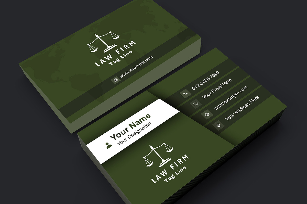 Corporate Lawyer Business Card preview 6