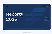 Annual Report PowerPoint, a Presentation Template by Pixslides (Thumbnail 3 of 7)