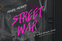 Street War - Urban HandDrawn Display