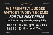 Heybrader | Vintage Font, a Sans Serif Font by LetterStuff Typefoundry (Thumbnail 4 of 11)