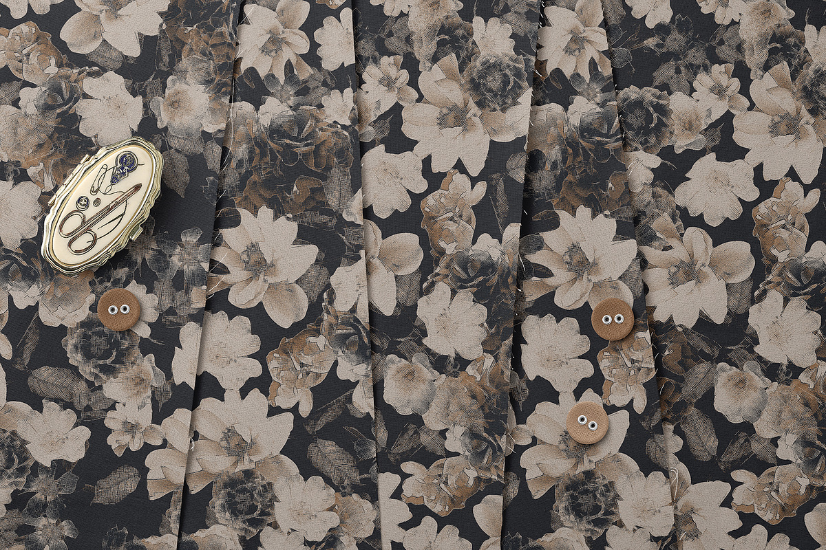 Seamless Rose & Peony Floral Pattern, a Pattern Graphic by StudioGlouna (Photo 4 of 4)