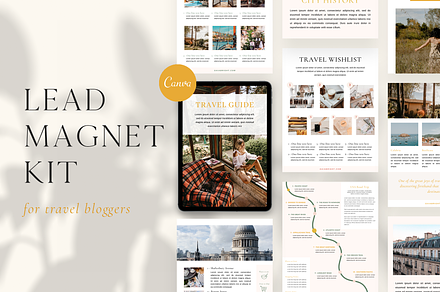 Lead Magnet Kit for Travel Bloggers, an Email Template by Ralony