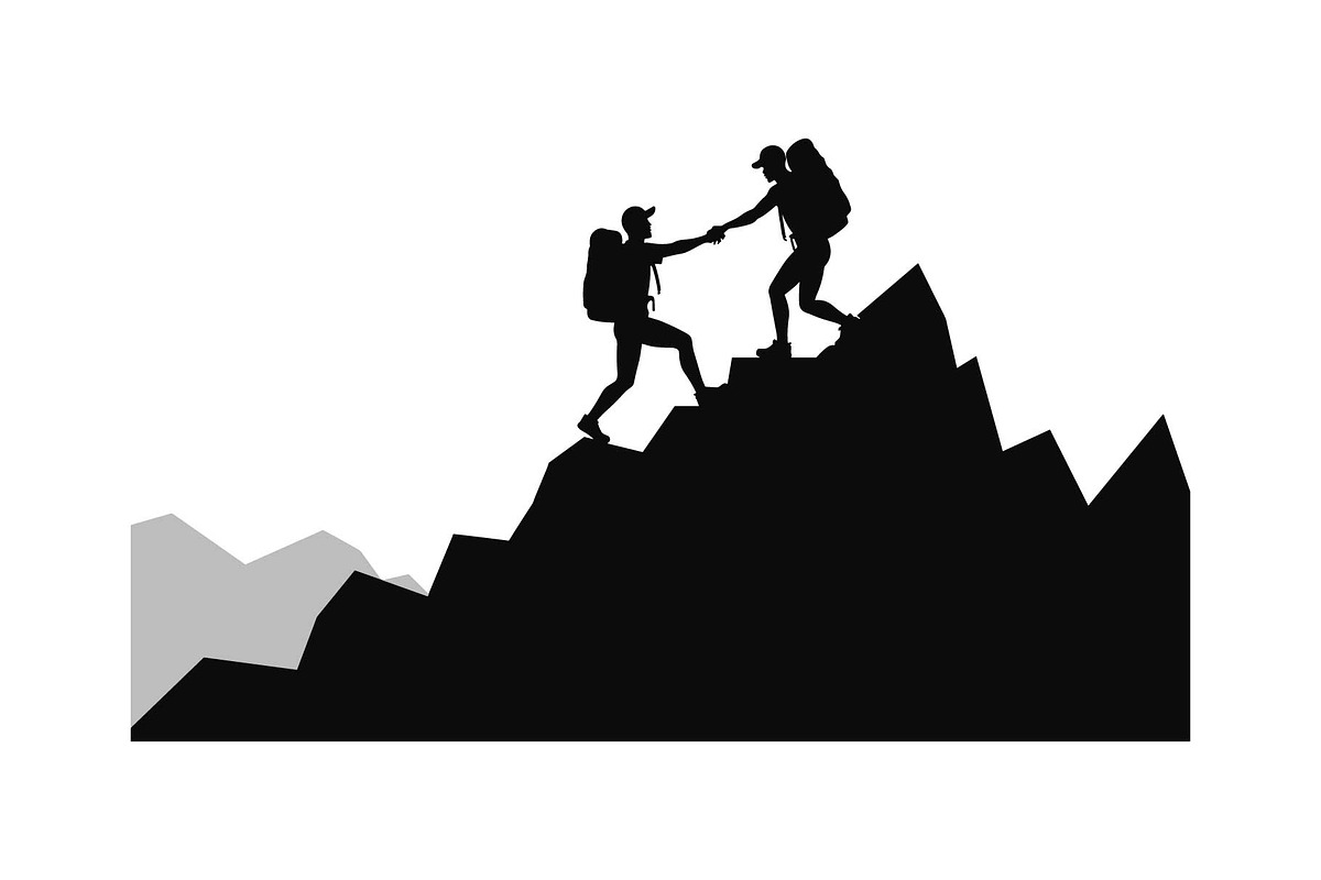 Rock Climbing Silhouette Bundle, an Object Graphic by Designs_River (Photo 10 of 16)