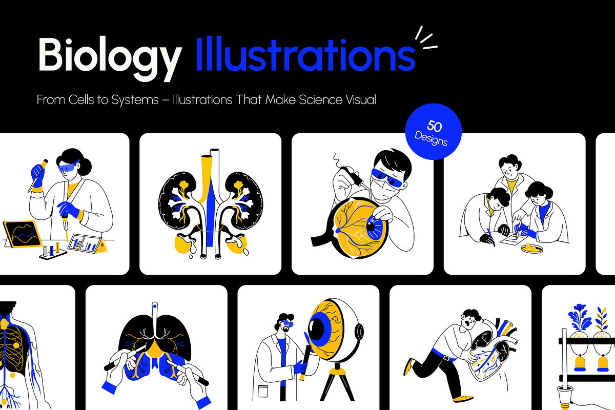 Biology Art Illustration, an Education Illustration by Vectors Market (Photo 1 of 9)