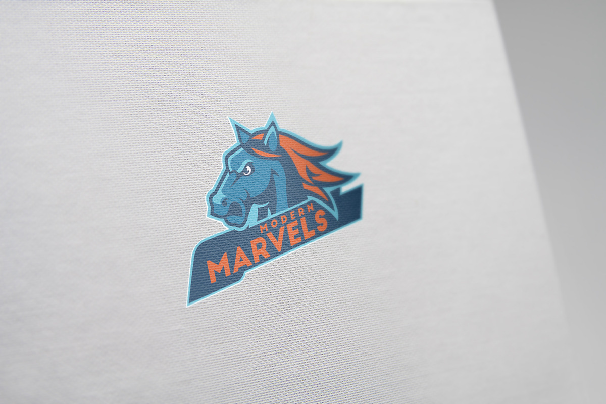 Game Horse Logo Template, a Branding & Logo Template by Raj Shop (Photo 3 of 5)