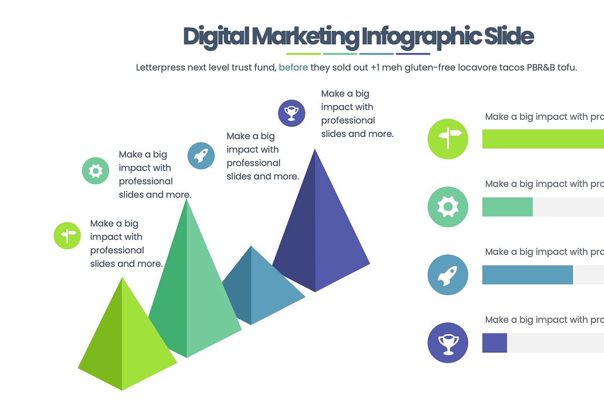 Digital Marketing PowerPoint Slides, a Presentation Template by Pulsecolor