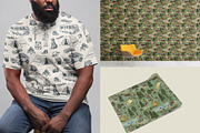 35 Retro Camping patterns, a Pattern Graphic by DGIM studio (Thumbnail 5 of 6)
