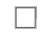 Modern Square Frame SVG Bundle, an Illustration by Creativeshirt (Thumbnail 26 of 31)