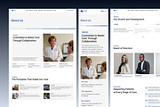 Hospital & Medical Figma Template, an UI Kit Template by Rozepaars Design (Thumbnail 4 of 9)