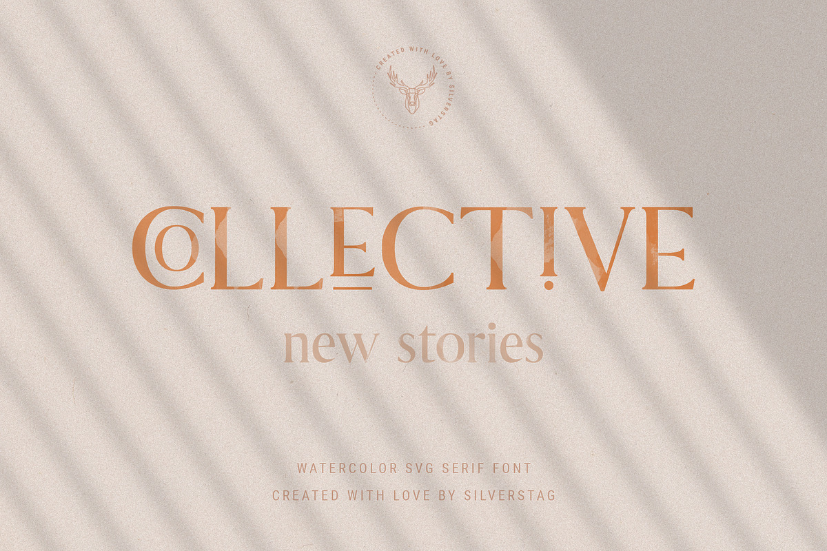 Lovers SVG Serif Font & Extras preview 8