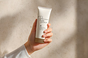 Metallic Cosmetic Tube Mockups, a Packaging Mockup by GenesisCreativeCo (Thumbnail 1 of 4)
