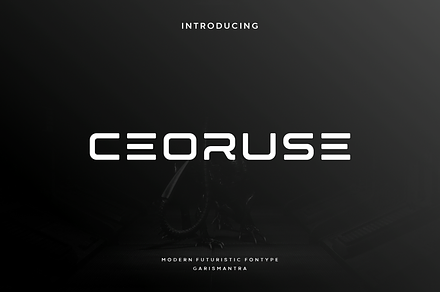 Ceoruse, a Font by garismantra