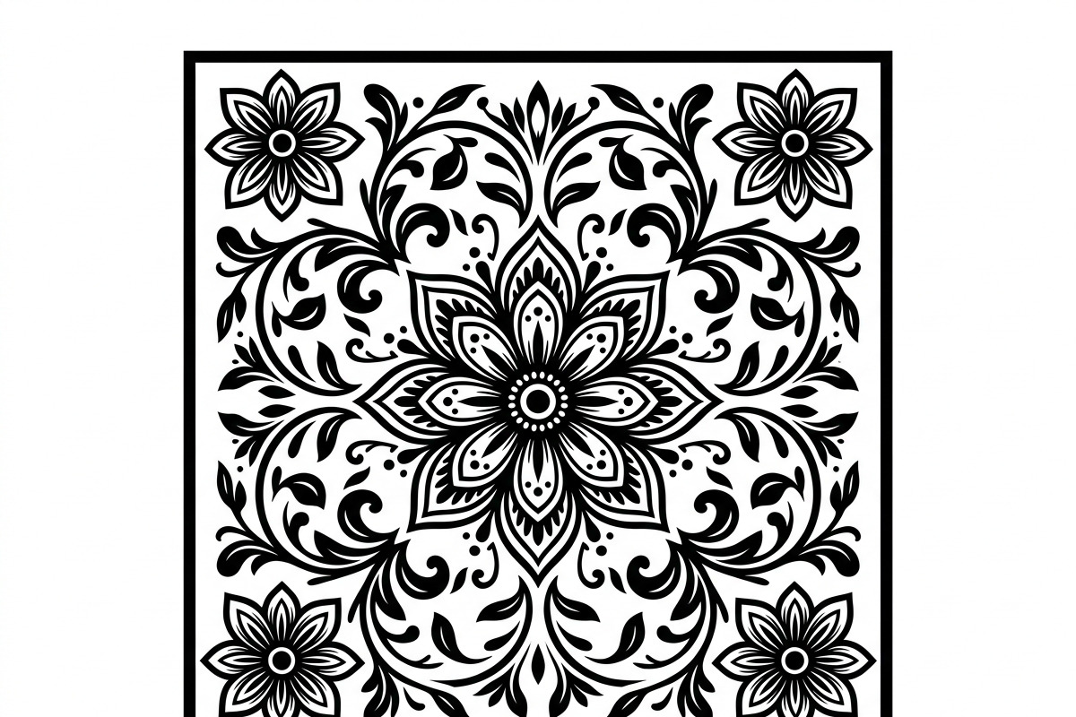 50 Elegant Floral Ornament Bundle, a Decorative Illustration by Amazin_art (Photo 2 of 42)