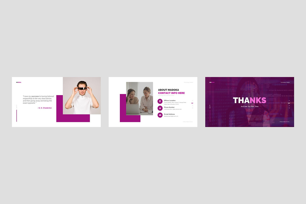 Madoka - Technology Corporate GSL, a Presentation Template by PuriCreative (Photo 5 of 5)