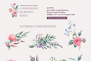 Chinoiseries Blooming Roses, an Object Graphic by Depiano (Thumbnail 2 of 6)