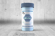 Pill Bottle Mockup, a Cups & Container Mockup by idesignstudio (Thumbnail 6 of 6)
