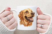 Zombie Dog Clipart, an Illustration by Sublimation Artist (Thumbnail 5 of 6)