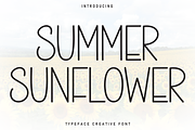 Summer Sunflower | Script Font, a Script Font by Scratchones (Thumbnail 1 of 8)