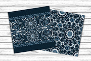 Set of  watercolor seamless patterns, a Pattern Graphic by Natikka Art (Thumbnail 3 of 3)