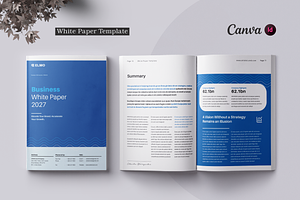 White Paper | Canva, InDesign