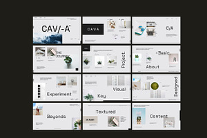 Cava Minimalism Powerpoint