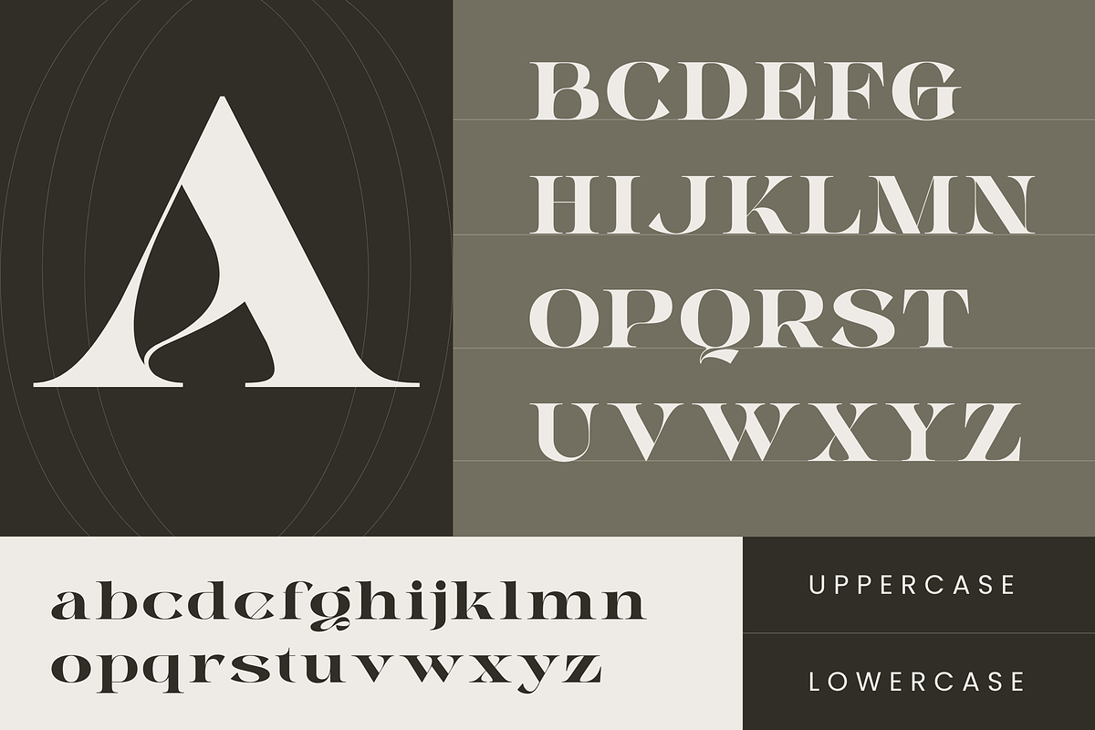 Alrays Bloom - Luxury Logo Font, a Serif Font by Nirmana Visual (Photo 6 of 15)
