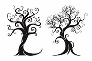 Tree Laser Cut Bundle | Decorative T, a Graphic by BIPLOB EXPERT (Thumbnail 7 of 11)