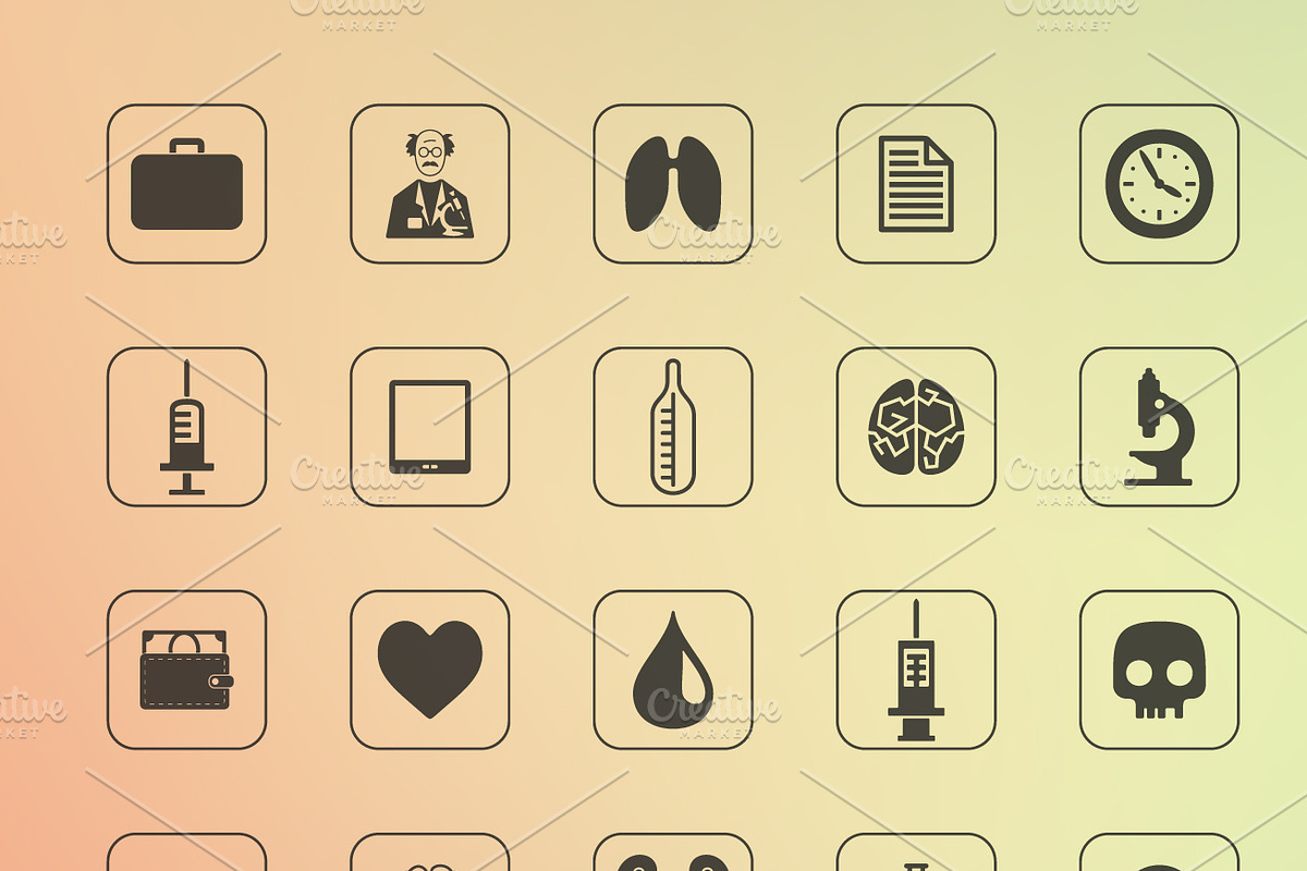 80 MEDICINE icons, an Icon by Palau (Photo 3 of 4)