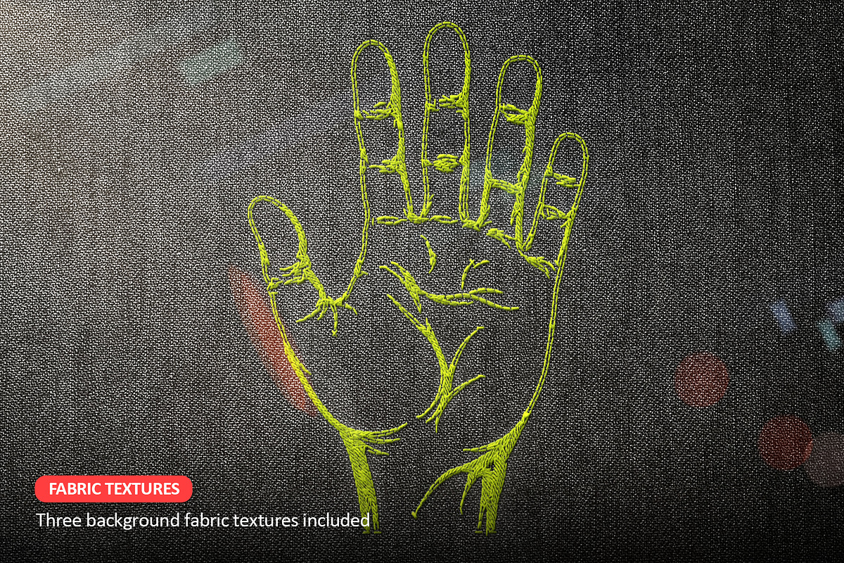 Realistic Embroidery PS Actions, an Action Add-On by Blacknull (Photo 8 of 9)