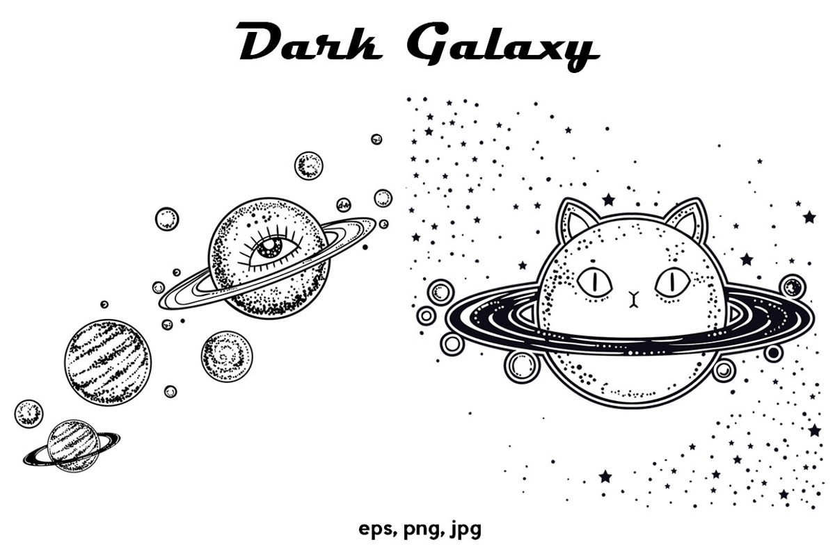 Dark Galaxy, an Object Graphic by Anastasia (Photo 11 of 15)