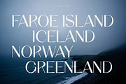 Algiers - A Modern Sans Serif, a Sans Serif Font by Ivan Rosenberg (Thumbnail 3 of 14)