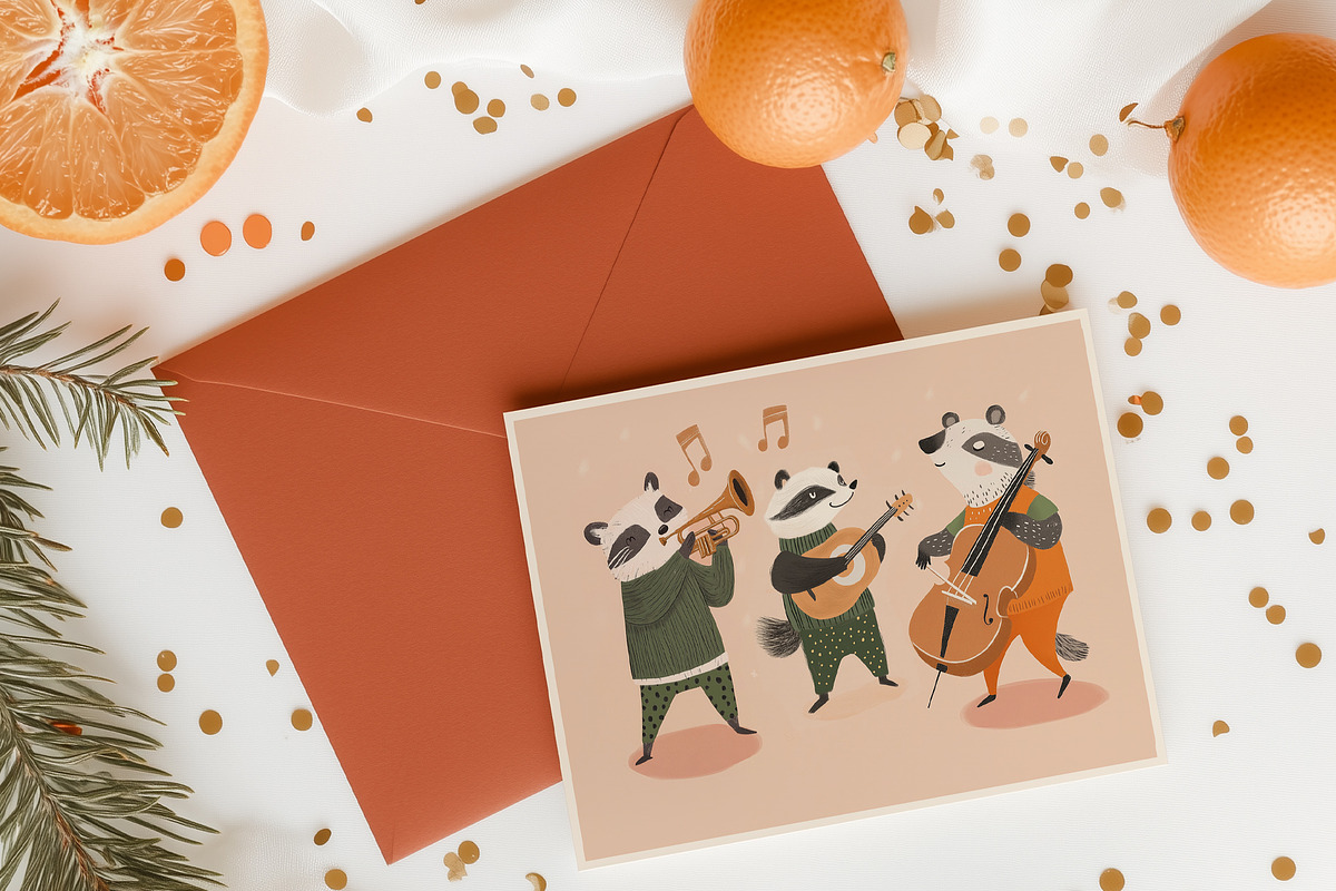 150 Christmas Kids Posters & Prints, a Background Graphic by Muse Artist (Photo 11 of 17)