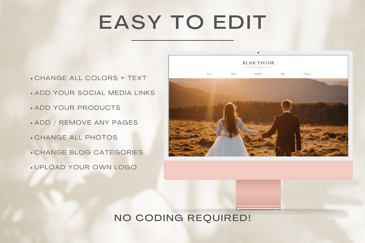 Wix Website Design for Photography, a Websites & App Template by Cosmic Design (Photo 5 of 9)