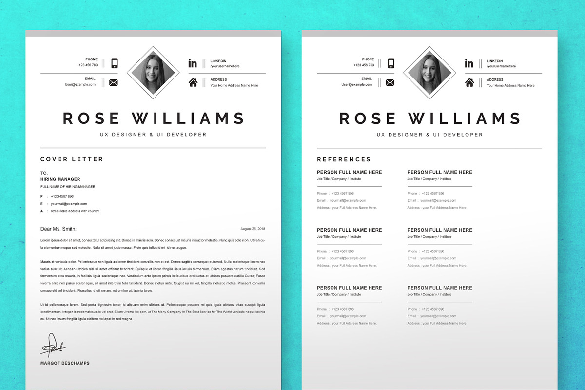 JOB WINNING RESUME - 50 TEMPLATES, a Resume Template by ResumeInventor (Photo 163 of 184)
